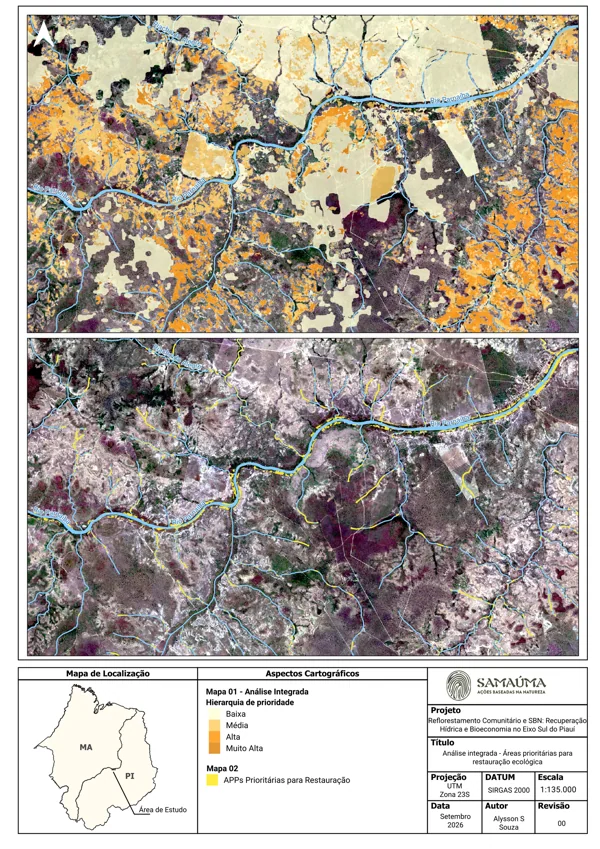 Áreas de restauração ambiental