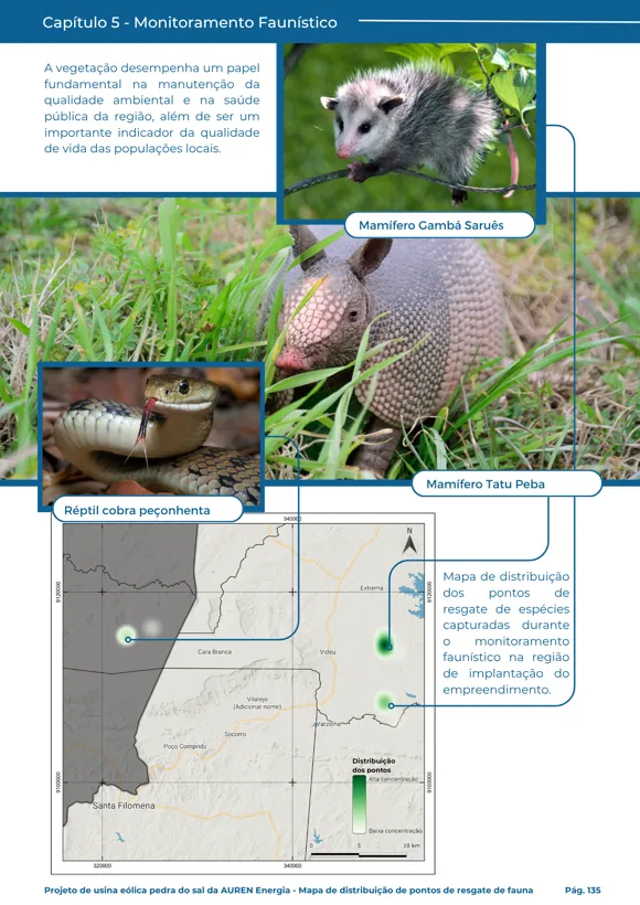 Fauna e contexto territorial